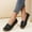 Black, variant on Tawop Womens Shoes Womens Dress Shoes Work Shoes Flats Casual Comfort Round Toe Slip On Beige 5.5