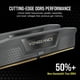 thumbnail image 3 of RAM DDR5 Corsair Vengeance 32 GB (2 x 16 GB) 6000 MHz CL36 gris, 3 of 7