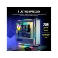 thumbnail image 4 of Corsair iCUE 5000T RGB CC-9011231-WW White Steel / Plastic / Tempered Glass ATX Mid Tower Computer Case, 4 of 10