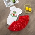 thumbnail image 3 of Conjunto de faldas tutú y mameluco para bebé para mi primer cumpleaños, vestidos de pastel de Navidad para niñas y body de manga corta, conjuntos de fiesta para niñas pequeñas, 3 of 5