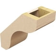 thumbnail image 5 of Ekena Millwork 5"W x 10"D x 10"H Stanfield Rough Cedar Woodgrain TimberThane Knee Brace, Primed, 5 of 6