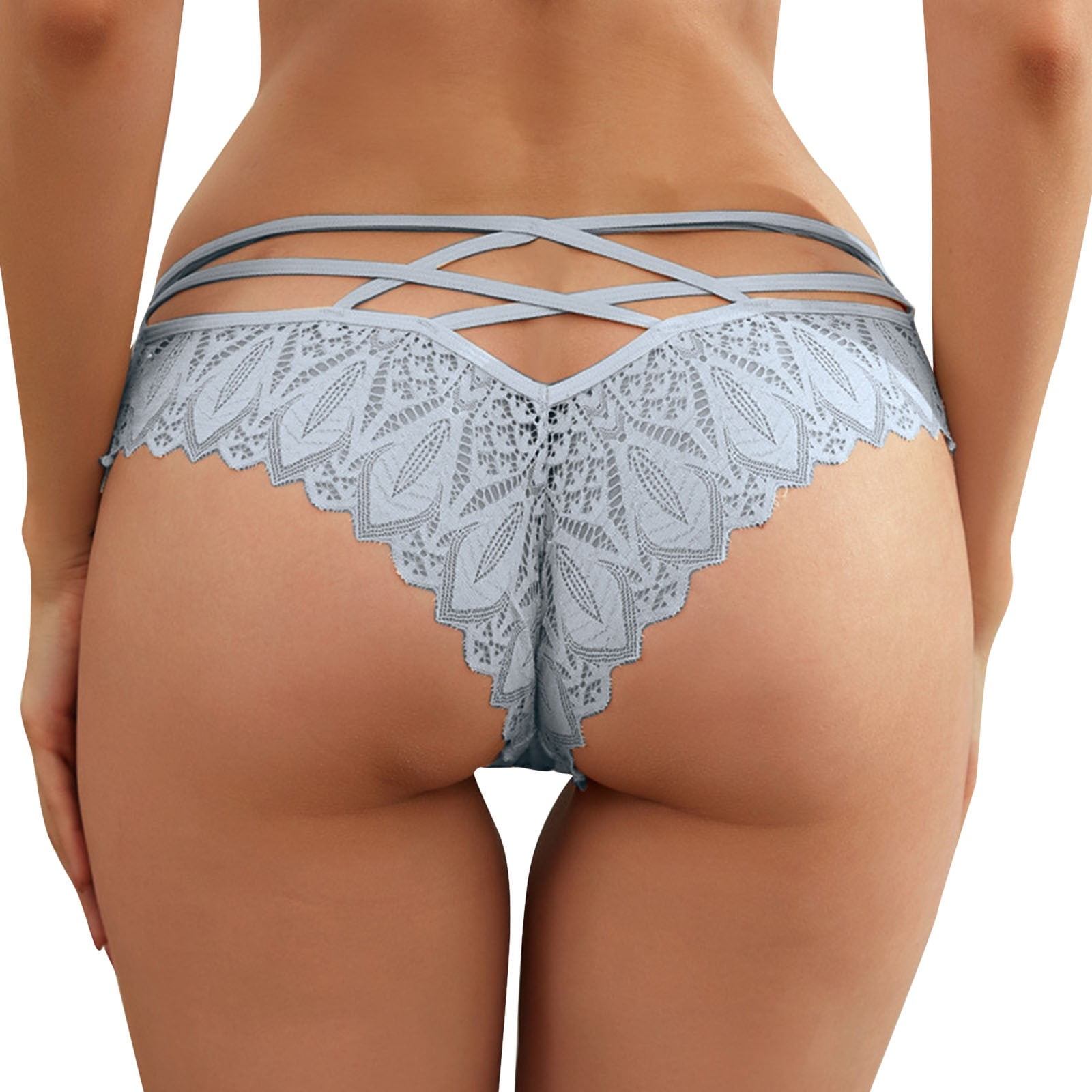 New Hot Panties For Women Crochet Lace Lace-up Panty Sexy Hollow Out  Underwear 