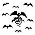 thumbnail image 3 of Adhesivos murales Halloween Bat Scary Black Flying, 90 x 30 cm, PVC, 3 of 3