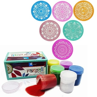 Rangoli Color Powder Bottle(1Kg-10 Colors) Colour Powder Set