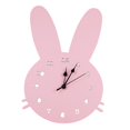 thumbnail image 3 of Reloj de pared BLESIY conejo moderno Silencioso sin tictac decoración de madera, 3 of 8
