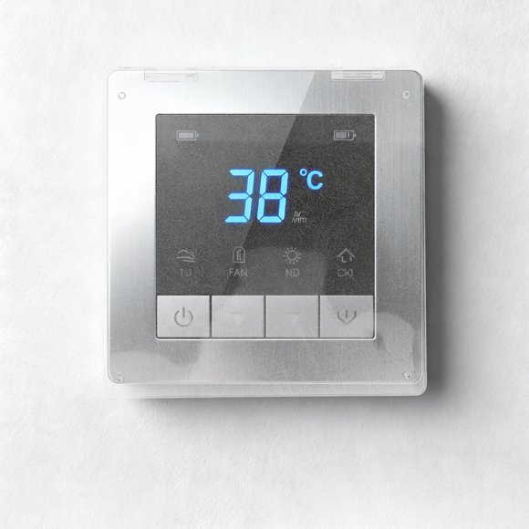 IDEANATEGRATE 4Ud Protector Transparente Para Panel De Termostato Compatible Con Aire Central