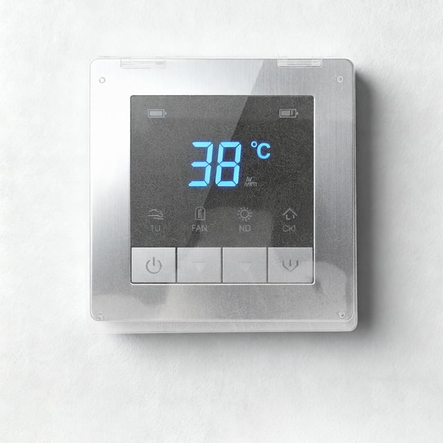 IDEANATEGRATE 4Ud Protector Transparente Para Panel De Termostato Compatible Con Aire Central