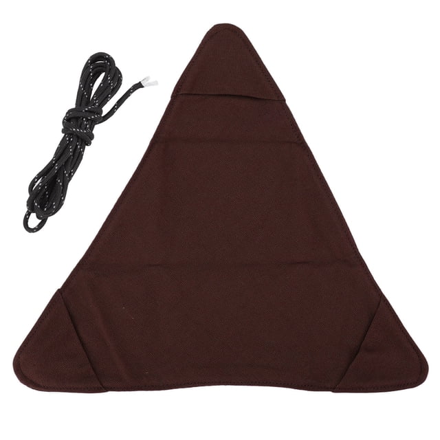 Tabouret Trépied en Tissu, Tabouret de Camping Pliable Haute Résistance Portable avec Corde pour Pêche pour Camping en Plein Air pour Randonnée Marron