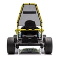 thumbnail image 6 of Xuanlur 24V 8.5 MPH Electric Go Kart for Kids w/ Front EVA Wheel, 400W Powerful Drift Kart w/Metal Frame, Music & Strobe Lights, Suspension, 2 Speed, 5 Point Harness, Crazy Cart for Kids 6+, Yellow, 6 of 8