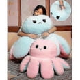 thumbnail image 4 of 2025 Reversible Octopus Plush Toy, Large Plush Octopus Cushion Pillow Toy - Approximately 80 cm (with error) --Aiyi, 4 of 5