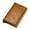Brown, variant on weibbin Smart Slim Wallet for Men - Pop up Card Holder RFID Blocking Minimalist Business Credit Card Wallet with Money Pocket Metal Card Case for Notes and Coins and Debit Cards