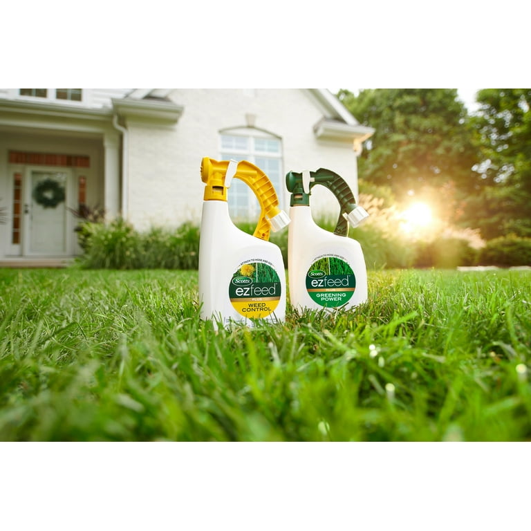 Scotts EZ Feed Plus Greening Power, Liquid Fertilizer for