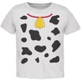 thumbnail image 1 of Halloween Cow Costume Toddler T-Shirt, 1 of 1