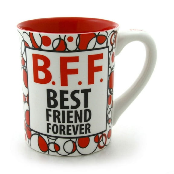 B.F.F. Best Friend Forever Coffee Mug 16-ounce