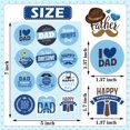 thumbnail image 2 of Miss Fantasy Happy Fathers Day Stickers Fathers Day Stickers Bulk 296Pcs Best Dad Stickers For Boxes/Envelopes/Cards/Scrapbooking Fathers Day Gift Lables Stickers For Gift Tags Wrap Labels For Party F, 2 of 4