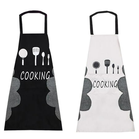 

Grease-Proof Apron Cooking Cleaning Working Apron Home Warterproof Apron