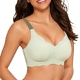 thumbnail image 2 of Bras For Women No Underwire Wireless Bra Support Full Coverage Bralette Comfort Everyday Sports Bra, 2 of 5