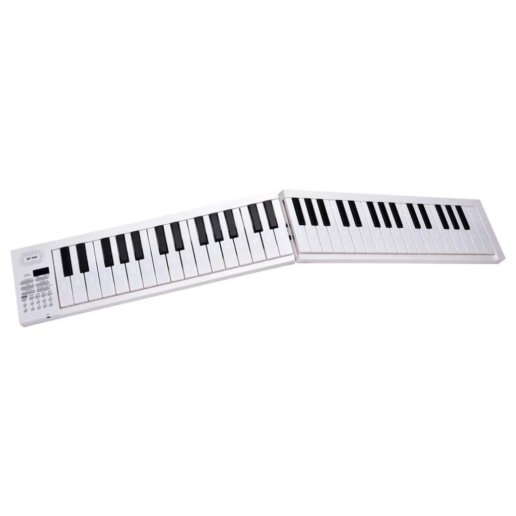 Aellinatey 61 Key Foldable Electronic Piano Kids Digital Music Electronic Keyboard