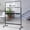 Glass Board - Black - 48x32 Inches, variant on TSJ-OFFICE Rolling Glass Whiteboard on Wheels - 48" x 32" Magnetic Mobile Dry Erase Board with Stand, Large Rolling White Board with 25 Sheets Paper Pad, Transparent Tempered Glass Board Office, Home