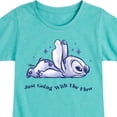 thumbnail image 3 of Disney - Lilo & Stitch - Go With The Flow - Toddler & Youth Girls Short Sleeve Graphic T-Shirt, 3 of 5