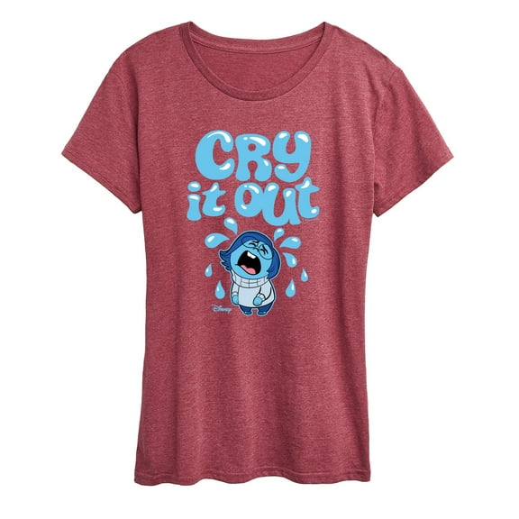 Inside Out 2 - Cry It Out - Women's Short Sleeve Graphic T-Shirt