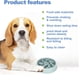 thumbnail image 4 of Cuenco lento para perros con alimentador, cuencos de alimentación más lentos para mascotas, antiinflación, 4 of 5