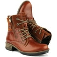 thumbnail image 5 of Josef Seibel Sandra 91 Women's Lace Up Leather Ankle Boot With Side Zip In Brown Size 8.5, 5 of 6