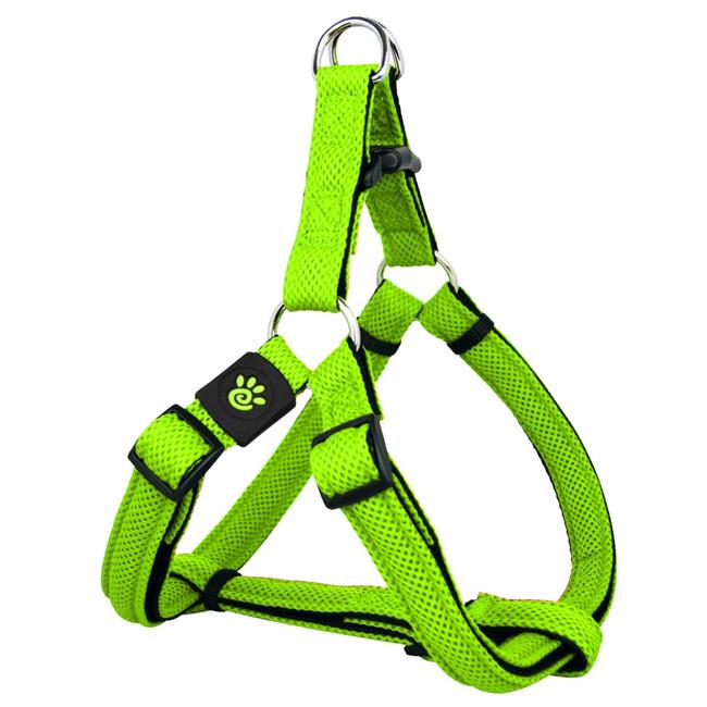 Doco DCA20107M Puffy Air Mesh StepIn Harness Leash, Light Green
