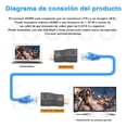 thumbnail image 3 of Extensor Hdmi A Hdmi 30m Decuado Para Cable Cat6 Rj45 1080p negro, 3 of 4