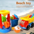 thumbnail image 3 of POINTERTECK 20 Pcs Ensemble de Jouets de Sable de Plage Jouets de Plage Extérieurs Kit d'Outils avec Sac en Filet Comprend Camion de Sable Pelles Râteaux Moules à Sable Arrosoir Pelle à Sable Kits d'Outils, 3 of 9