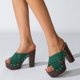 thumbnail image 5 of Sandalias de mujer Suede Super High Chunky Heel Sexy Summer Beach Casual Zapatos sólidos Wmkox8yii ytu1650, 5 of 8