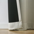 thumbnail image 4 of Mainstays Solid Blackout Curtain Panel Pair, Set of 2, Beige, 30”W x 63”L, 4 of 5