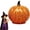 B*2, variant on BINGLI Halloween LED Pumpkin Lights Battery Operated Flame Pumpkin Decoration Outdoor 3D Lighted Pumpkins Jack-O-Lantern Fall Pumpkins Resin Light Up Pumpki Figurine for Garden Decor
