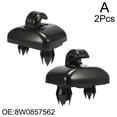 thumbnail image 4 of Sun Visor Clips for Audi A1 A3 A4 A5 Q3 Q5 TT, 2 Pcs, Black/Grey, Replacement 8W0857562A, 4 of 8