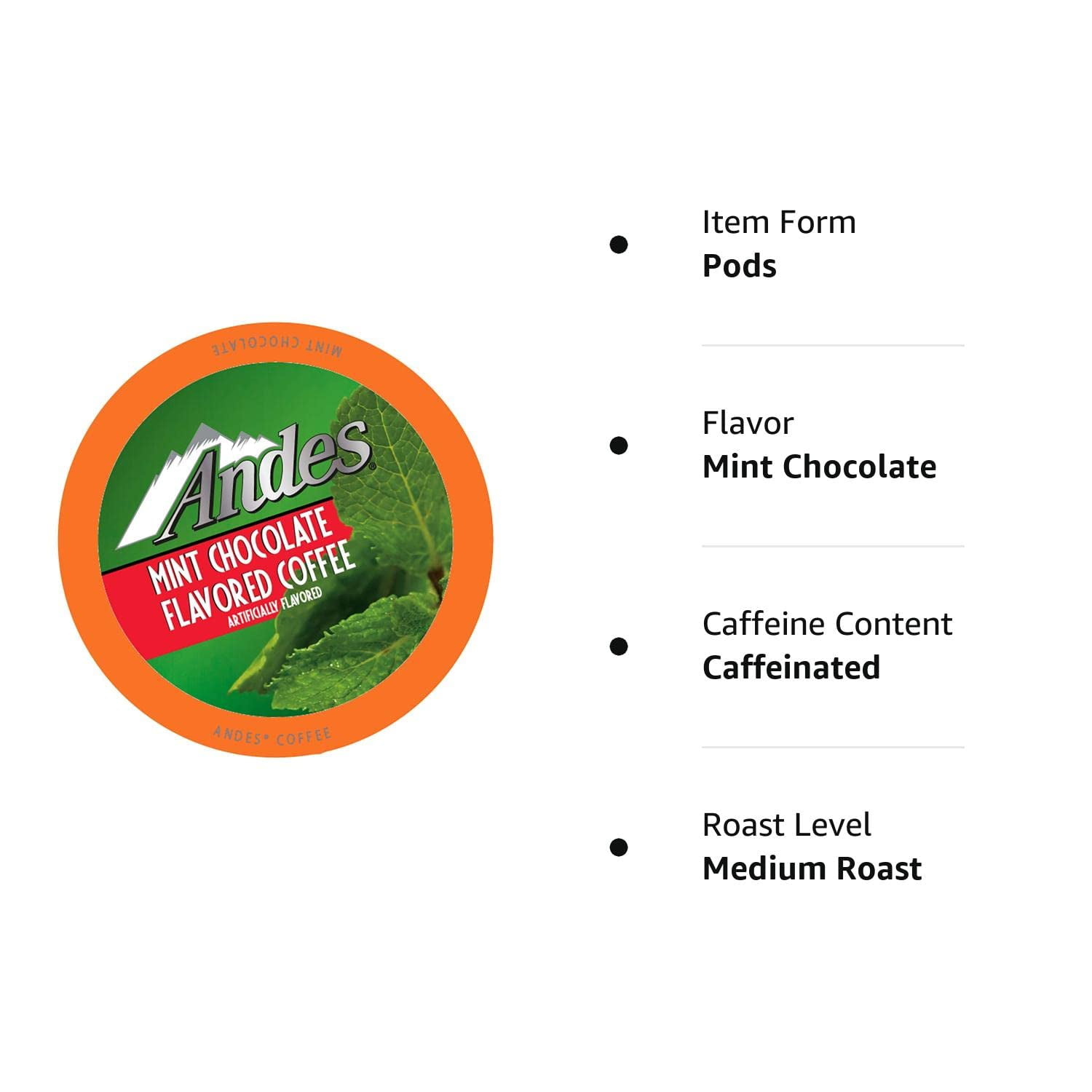 Andes Mints Coffee, 40 Count K cups