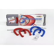 ST. PIERRE MANUFACTURER St. Pierre Royal Classic Horseshoes Set with 4 Horseshoes, 2 Steel Stakes, and Rule Book