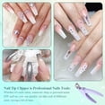 thumbnail image 5 of Cortaúñas postizas de acrílico artificial, cortador de puntas de uñas postizas, herramienta de corte con cuchilla afilada para manicura y pedicura 1099, 5 of 5