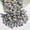 Clear AB, variant on Beadsland 288pcs Hotfix Black Adhesive Rhinestone For Art Projects Craft Supplies Dress Embellishments ClearAB, SS30, 6.3-6.5mm