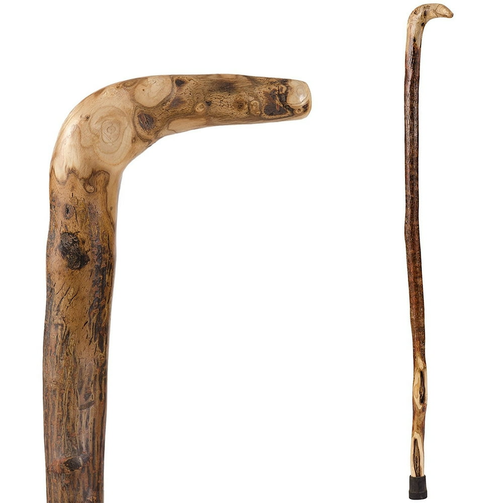 Handcrafted Wood Walking Cane Made in the USA by Brazos Free Form