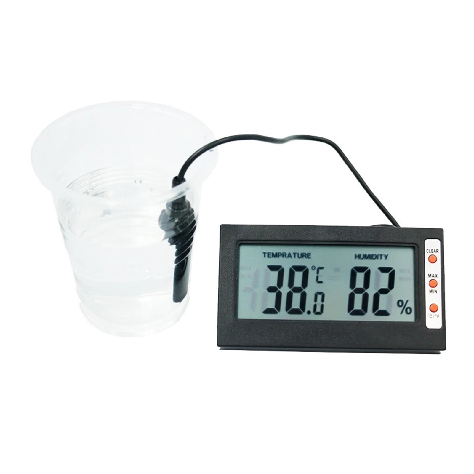 LCD Digital Electronic Thermometer Hygrometer Tester Temperature Humidity Sensor Indoor Detector ,Fast Response