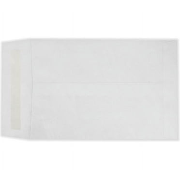 LUXPaper 6 1/2 x 9 1/2 Open End Tyvek Envelopes, White, 50/Pack