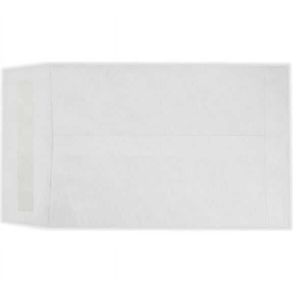 LUXPaper 6 1/2 x 9 1/2 Open End Tyvek Envelopes, White, 50/Pack