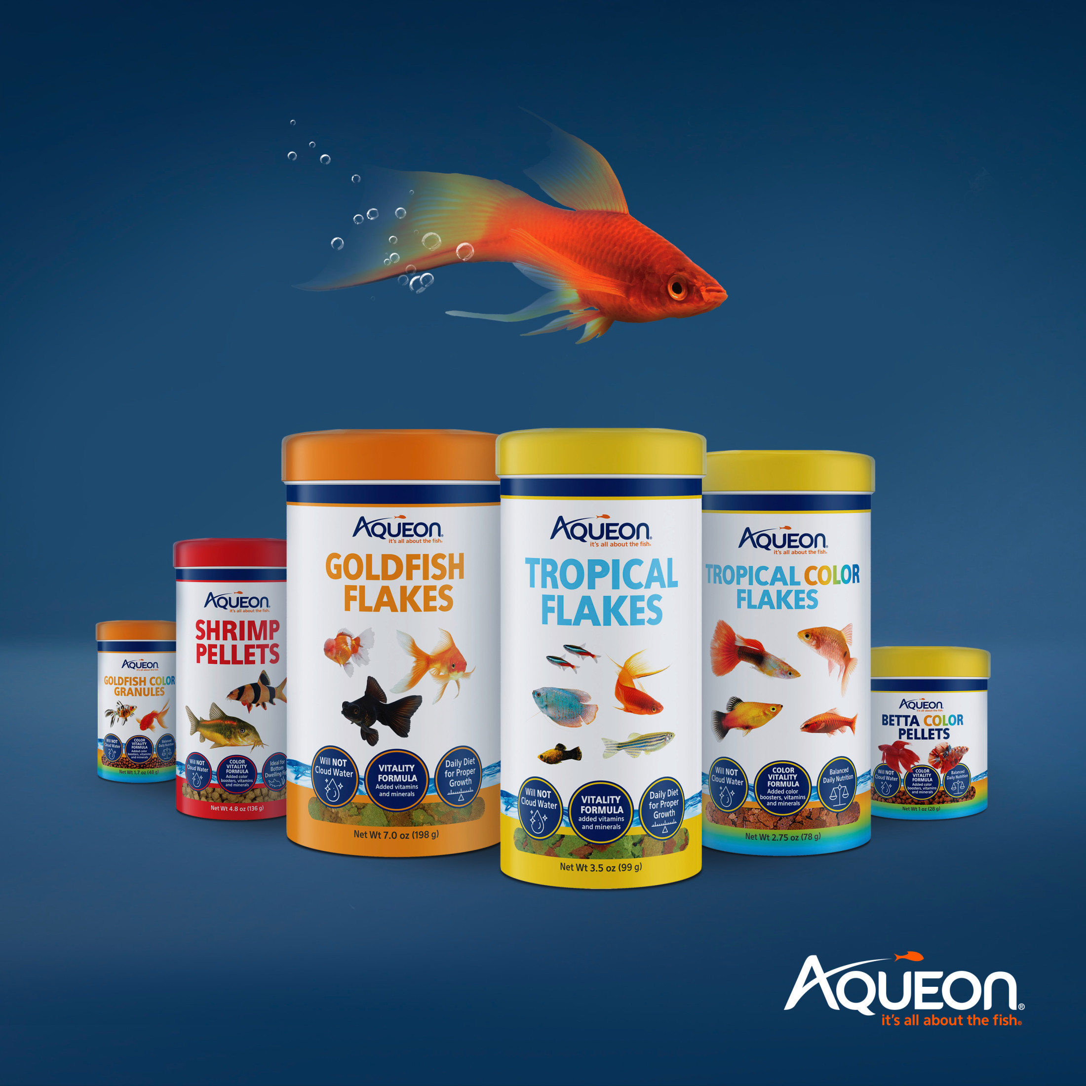 Aqueon Tropical Flakes Fish Food, 3.5 oz photo 8