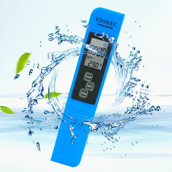 hengsof 4-in-1 Meter And Temperature MeterAccurate Digital Water Test Kit For Drinking WaterTap WaterWellsSwimming PoolsAquaponic Aqua Swimming Pool Accessories