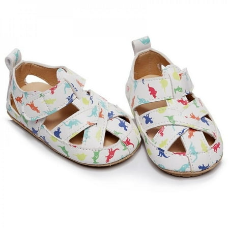 

Summer New Baby Girls Boys Toddle Infant Sandals， PU Leather，Breathable Design Anti-slip Shoes First Walkers