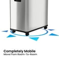 thumbnail image 4 of iTouchless 2 Compartment Recycle Touchless Trashcan 16 gallon Stainless Steel Recycling Bin, 4 of 7