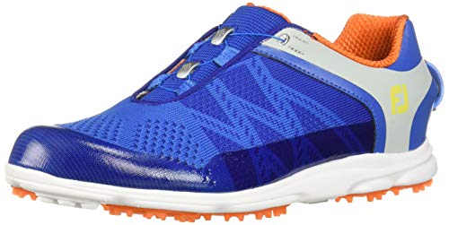 orange footjoy golf shoes