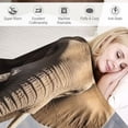 thumbnail image 3 of RUIYC Elephant Blanket Wild for Women Men Elephant Throw Blankets for Couch Bed Sofa Travelling Camping Elephant Decor Animal Lover Blanket Soft Plush Reversible Blanket, 3 of 6