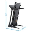 thumbnail image 5 of Folding Treadmill with Bluetooth and Incline by EFITMENT - T013, 5 of 7