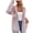 Pink, variant on Women Sweater Winter Fair Isle Snowflake Knit Button Up Long Sleeve Cardigan Winter Holiday (Pink, S)